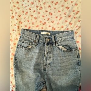 Pacsun flared ripped jeans